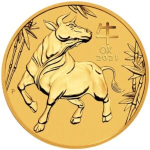 2021 1oz Gold 24K Australian 'Year of The Ox'