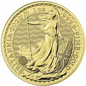 2022 1oz 24K Gold UK Britannia