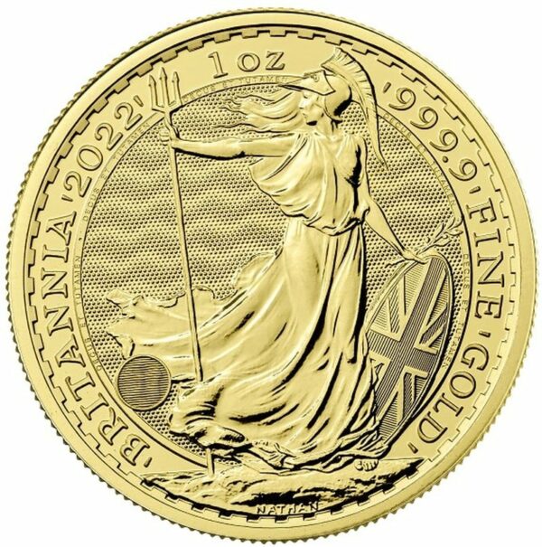 2022 1oz 24K Gold UK Britannia