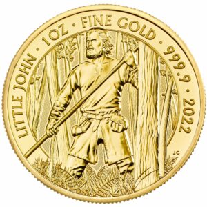 2022 1oz 24K Gold UK Myths & Legends Series “Little John”