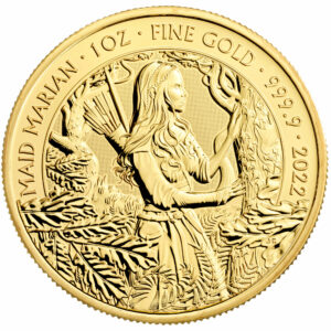 2022 1oz Gold UK Myths & Legends Series “Maid Marian”
