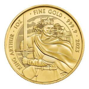 2023 1oz 24K Gold Myths & Legends Series “King Arthur”