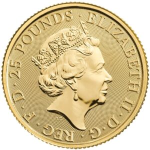 2022 1oz 24K Gold Royal Arms - Image 2
