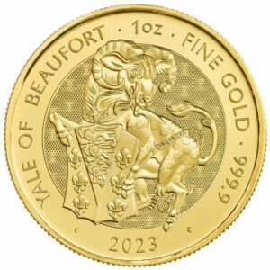 2023 1oz 24K Gold Royal Tudor Beasts 'Yale of Beaufort'