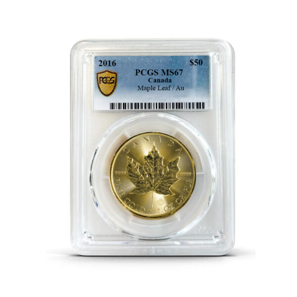 Canadian Maple Leaf 2016 MS67