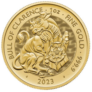 2023 1oz 24K Gold Royal Tudor Beasts 'Bull of Clarence'