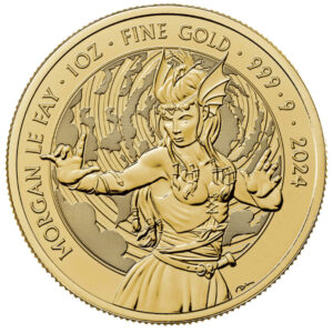 2024 1oz 24K Gold UK Myths & Legends Series “Morgan Le Fay”