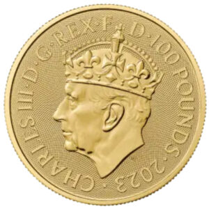 2023 1oz 24K Gold Royal Arms - Image 2