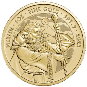 2023 1oz 24K Gold UK Myths & Legends Series “Merlin”