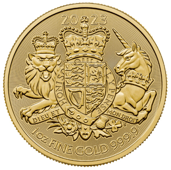 2023 1oz 24K Gold Royal Arms