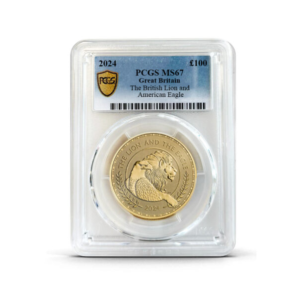 The British Lion and American Eagle 2024 MS67