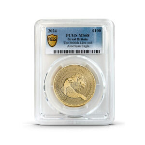 The British Lion and American Eagle 2024 MS68