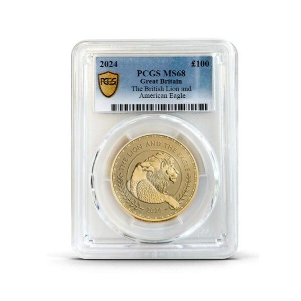 The British Lion and American Eagle 2024 MS68